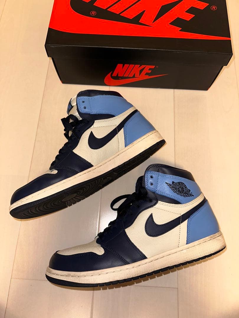 シューズ(男性用) Nike Air Jordan 1 Obsidian