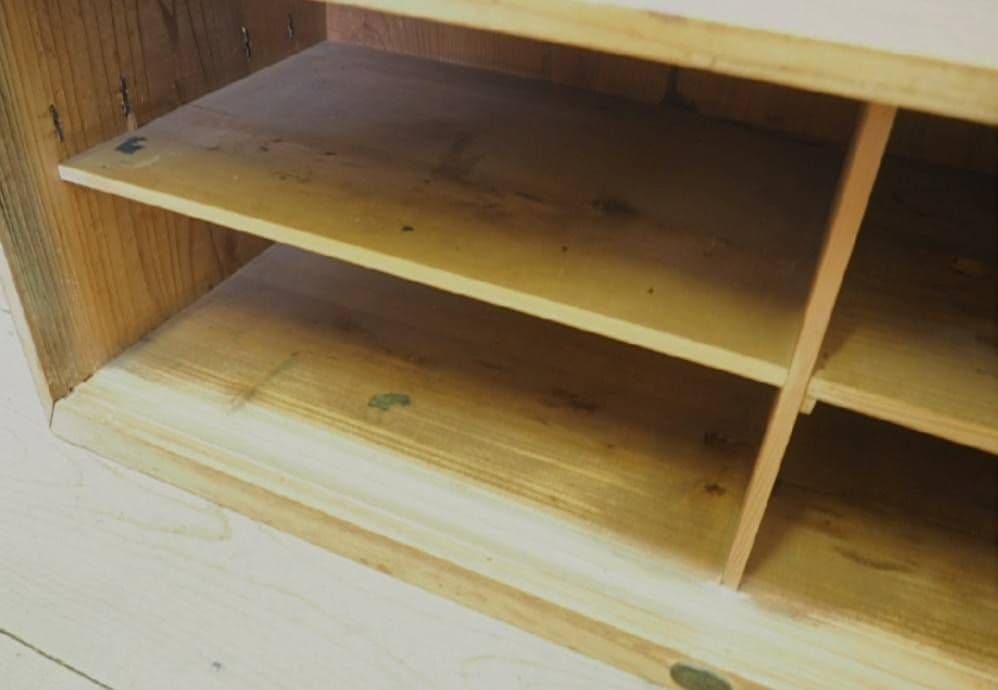 1078 ヴィンテージ　ロータイプの収納棚　サイドボード　ローボード　レトロ