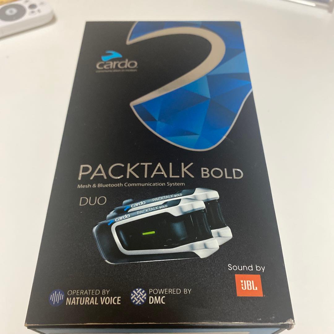 アクセサリー Cardo Packtalk Bold Duo