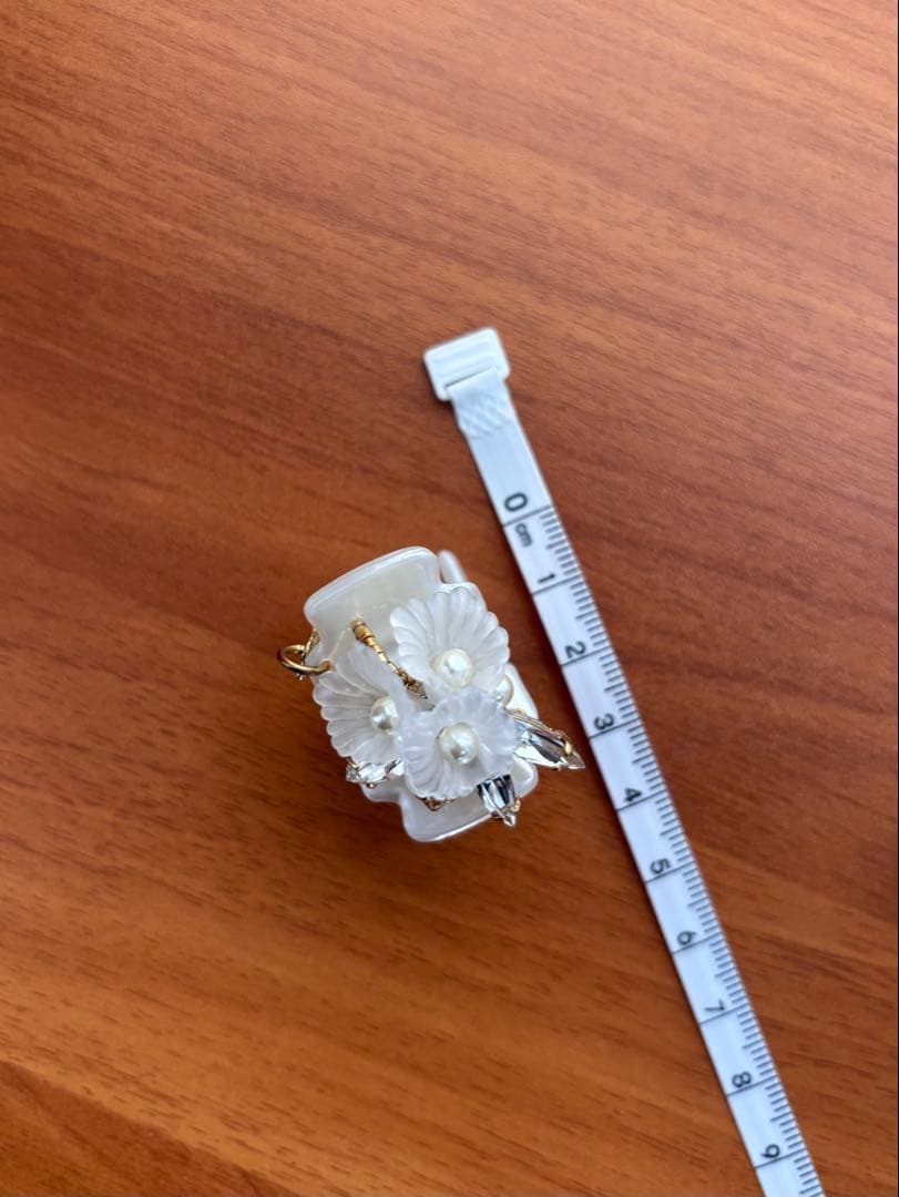 complex biz バレッタ 花モチーフヘアアクセサリー2点セット