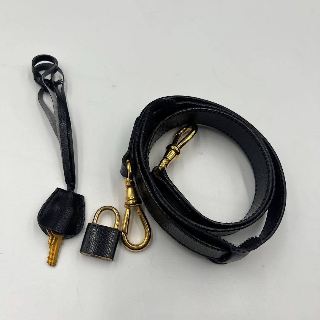 オールド　セリーヌ　ボストンバッグ　旅行カバン　大容量　ブラック　レザー