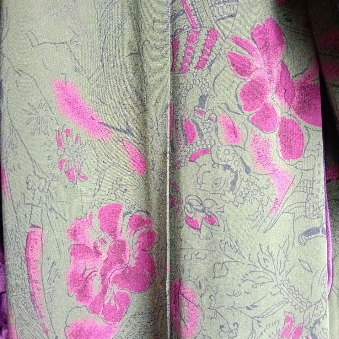 ★　毛皮コート　ファーコート　ロングコート　ミンク　アンゴラ　絹　シルク　裏地