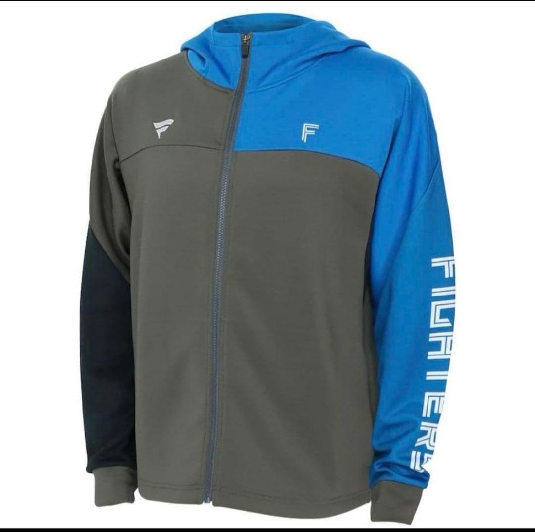 北海道日本ハムファイターズオンフィールドトレーニングジャケット青黒　Mサイズ