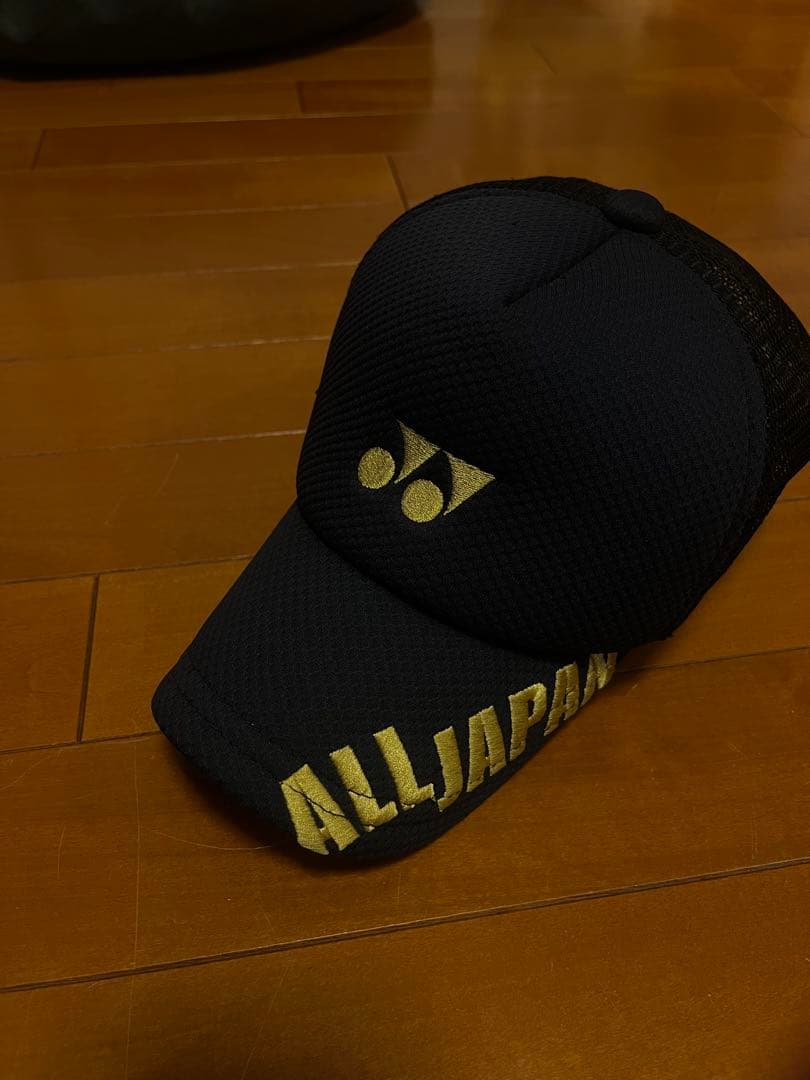 YONEX ネイビー メッシュキャップ ALL JAPAN
