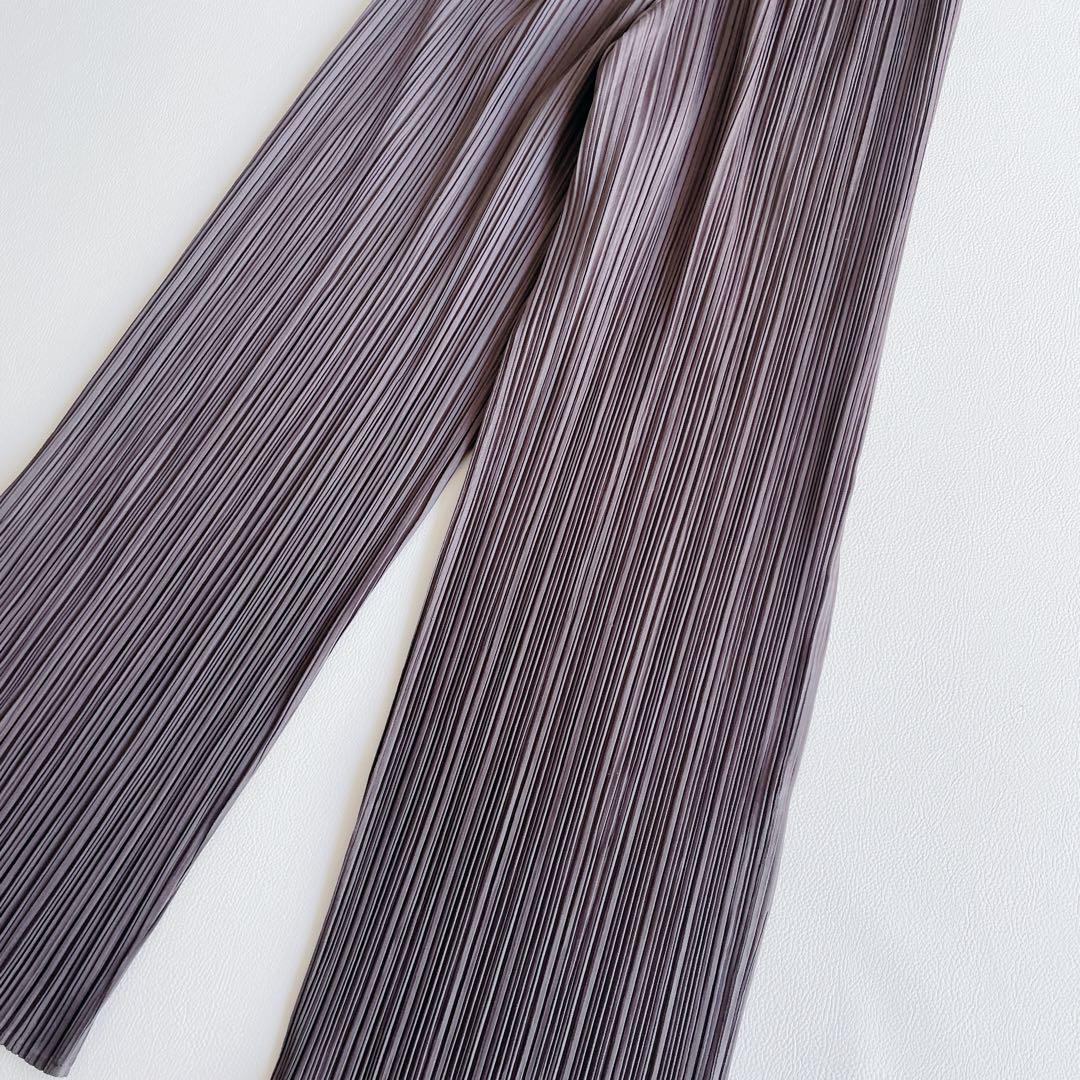美品✨PLEATS PLEASEプリーツプリーズ　プリーツパンツ　ワイドパンツ
