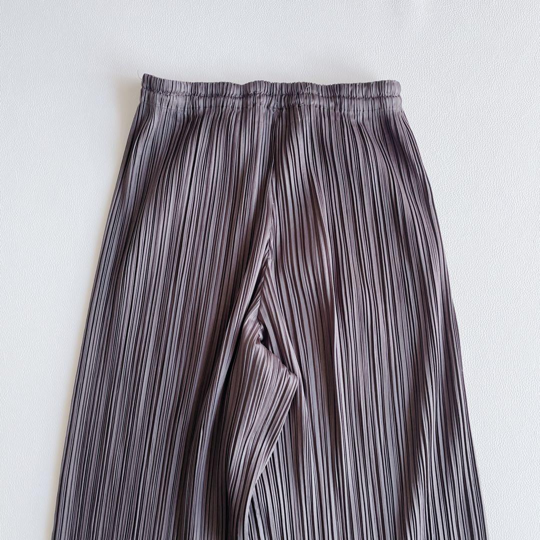 美品✨PLEATS PLEASEプリーツプリーズ　プリーツパンツ　ワイドパンツ