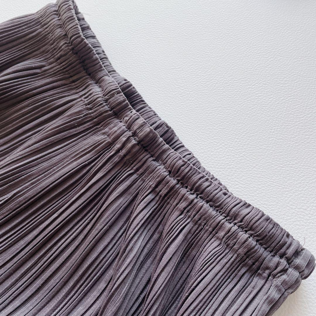 美品✨PLEATS PLEASEプリーツプリーズ　プリーツパンツ　ワイドパンツ