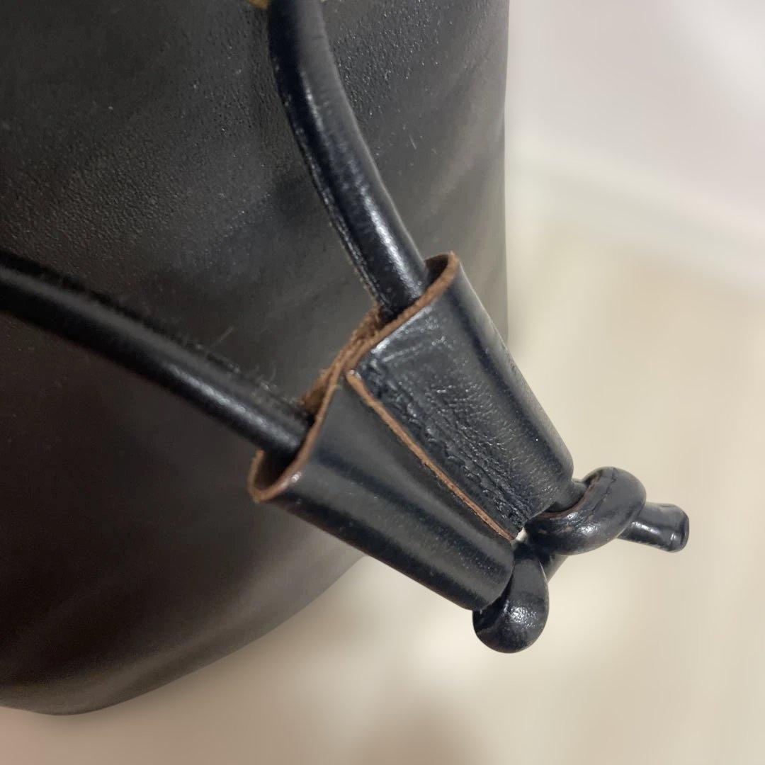 コウ‼️インセプション ホースハイドレザー ポーチ　ブラック