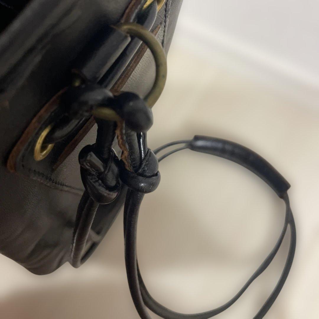 コウ‼️インセプション ホースハイドレザー ポーチ　ブラック