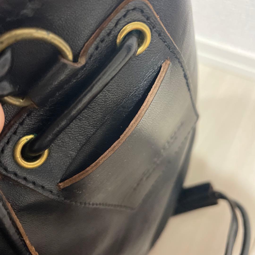 コウ‼️インセプション ホースハイドレザー ポーチ　ブラック