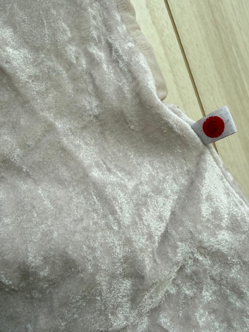 バレエレオタード　yumiko ユミコ　ベロア白