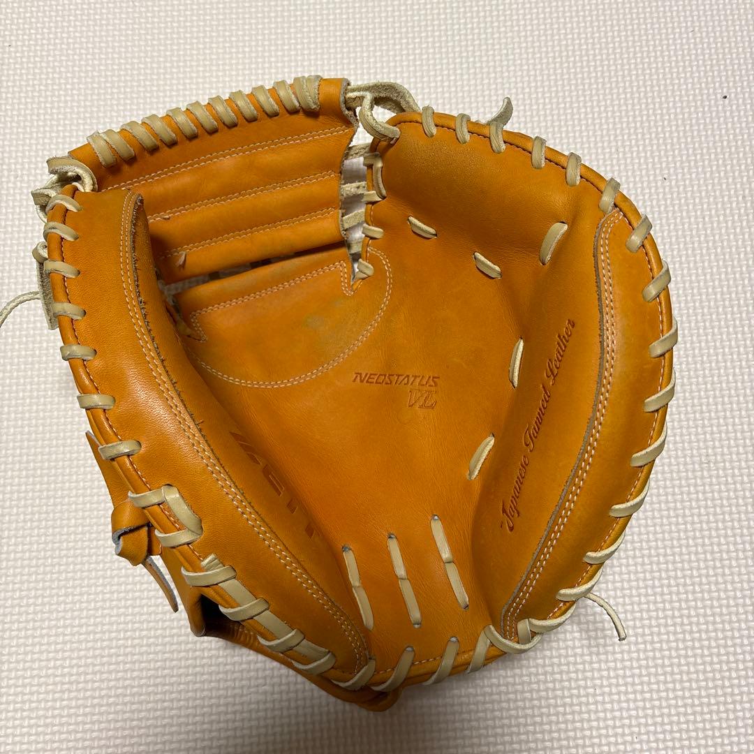 ZETT NEOSTATUS VL 軟式キャッチャーミット　右投げ　一般用