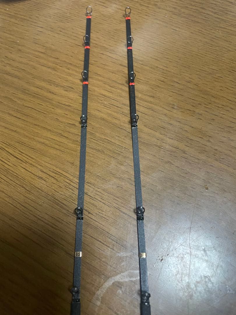 ワカサギ穂先（ケース付）JJカスタム・大木スペシャル・Ｋ-ZAN 6本セット