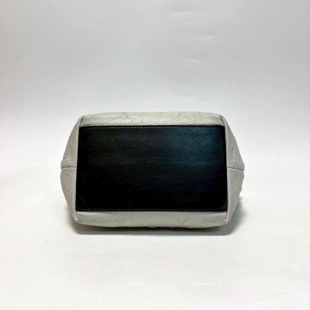 u50【美品】保存袋付　ジミーチュウ　スターエンボスミニサラ2wayショルダー.