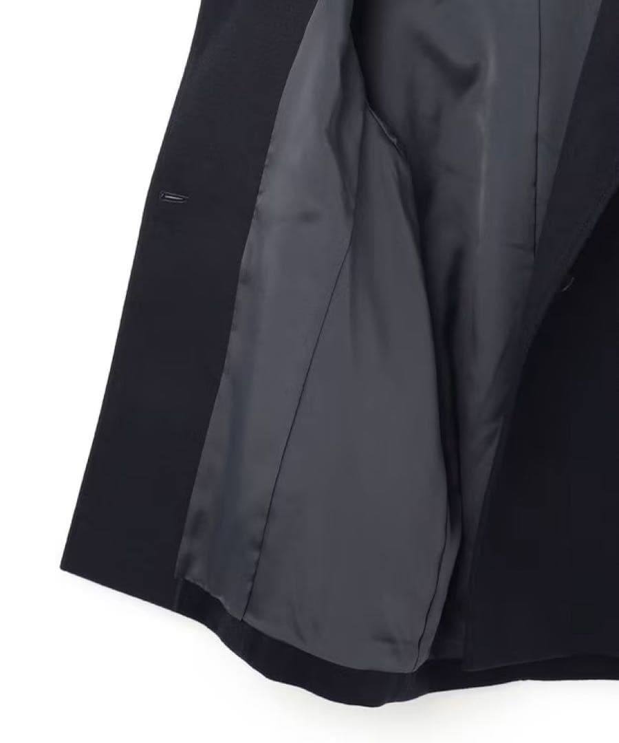 【23区】ウールカシミヤビーバー フード付き ショートコート