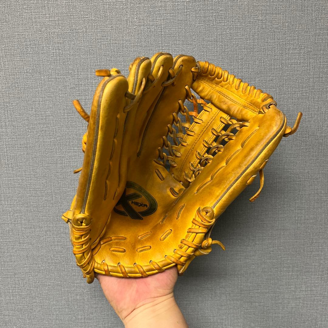 1163 ヘクサ 即戦力 硬式 外野手用グローブ 左投