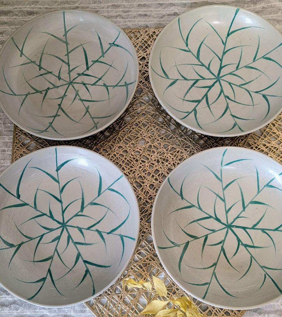 koko様❁作家もの❁一の瀬焼❁丸田窯❁丸田巧さん❁ヘリンボーン柄❁同梱発送分