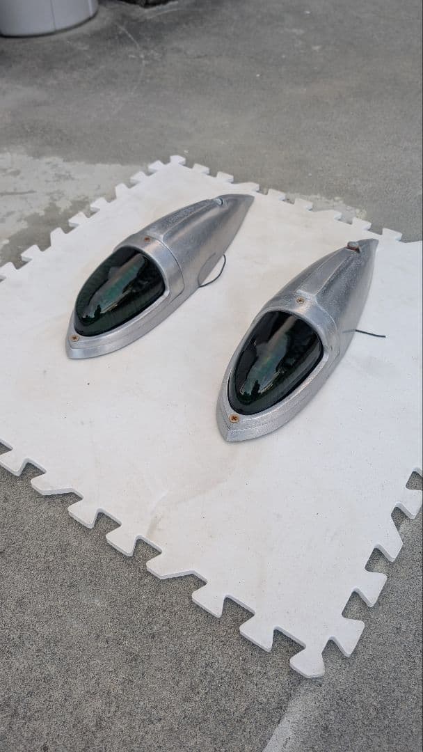 アルミ製 グリーンレンズ ナマズ大 爆光LED球入り