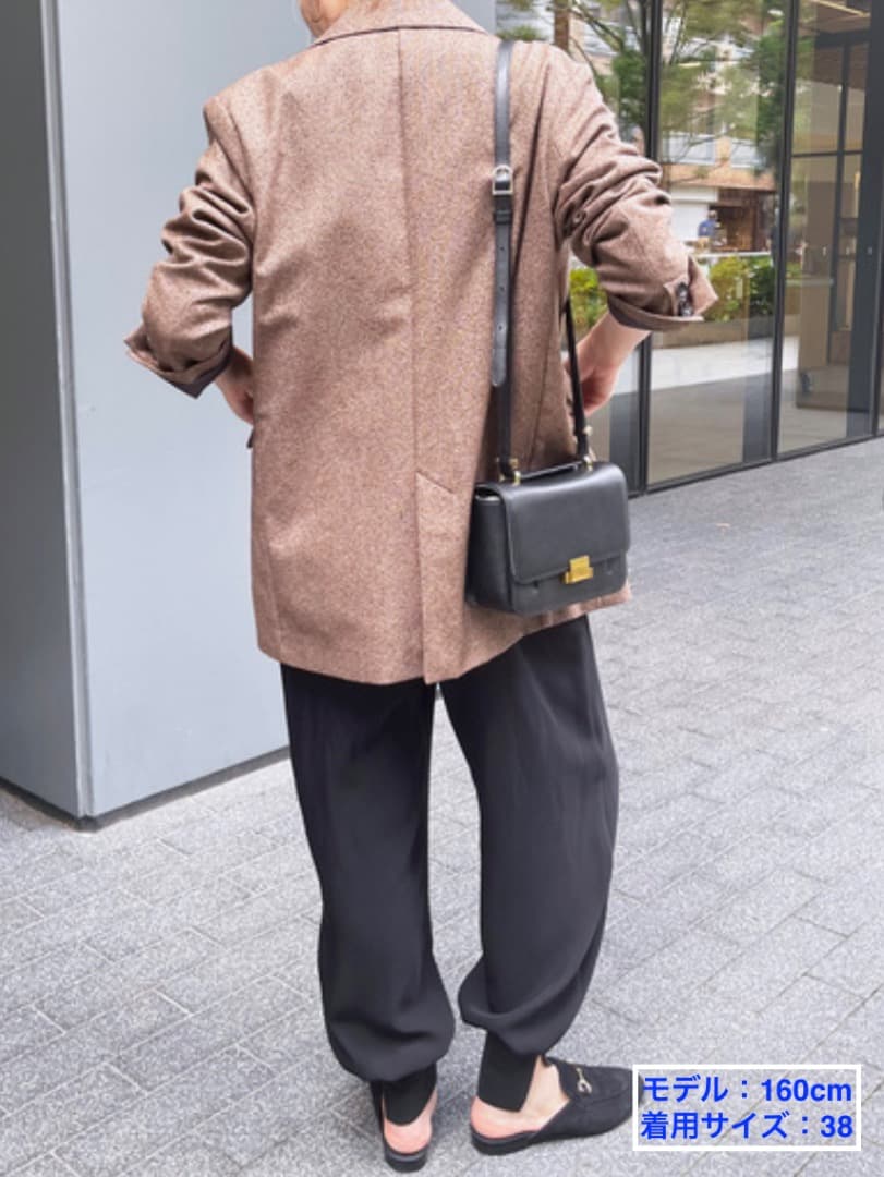 Spick & Span リングツイードダブルブレストジャケット サイズ/38