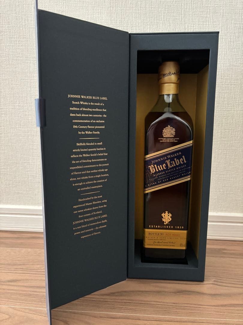 akiranranジョニーウォーカー ブルーラベル 40% 750ml