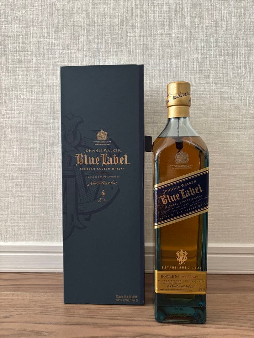 akiranranジョニーウォーカー ブルーラベル 40% 750ml