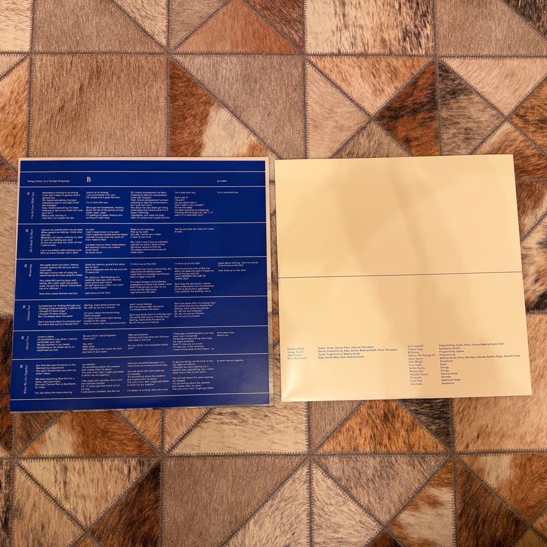 The 1975 BFIAFL Liquid vinyl 限定LP アナログ盤