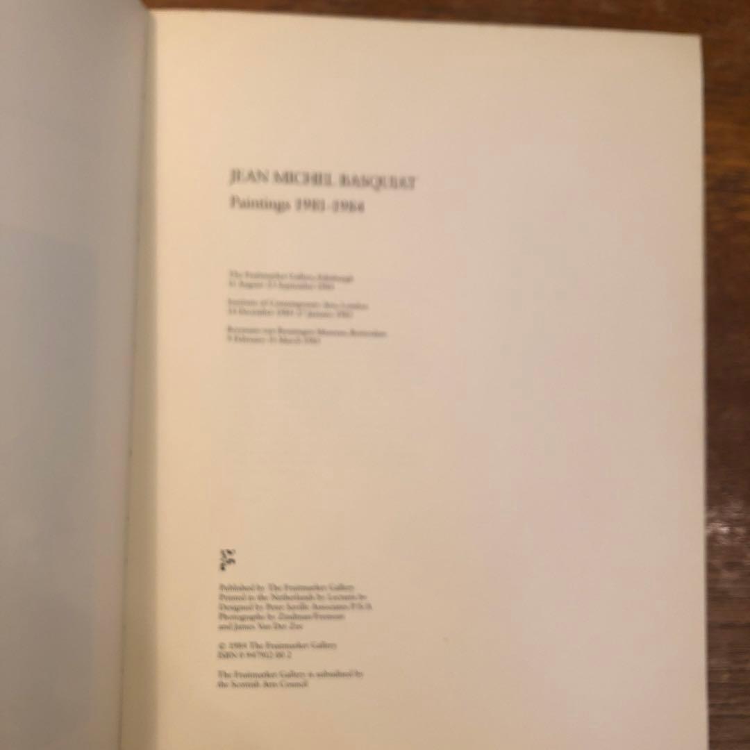 アート・デザイン・音楽 JEAN MICHEL BASQUIAT Paintings 1981-1984