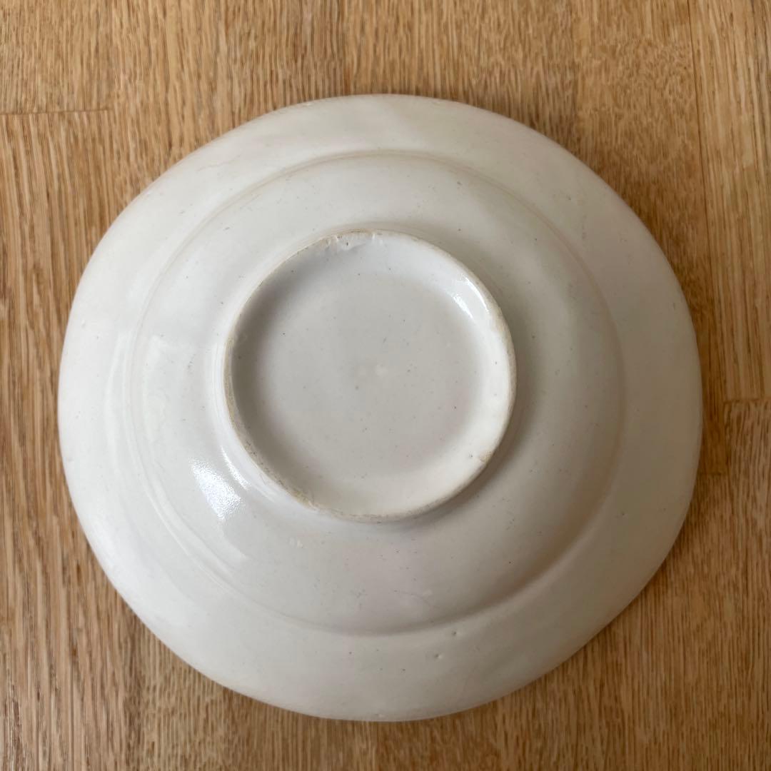 安藤雅信　リムボウル　イタリアボウル　白乳艶釉薬　2客