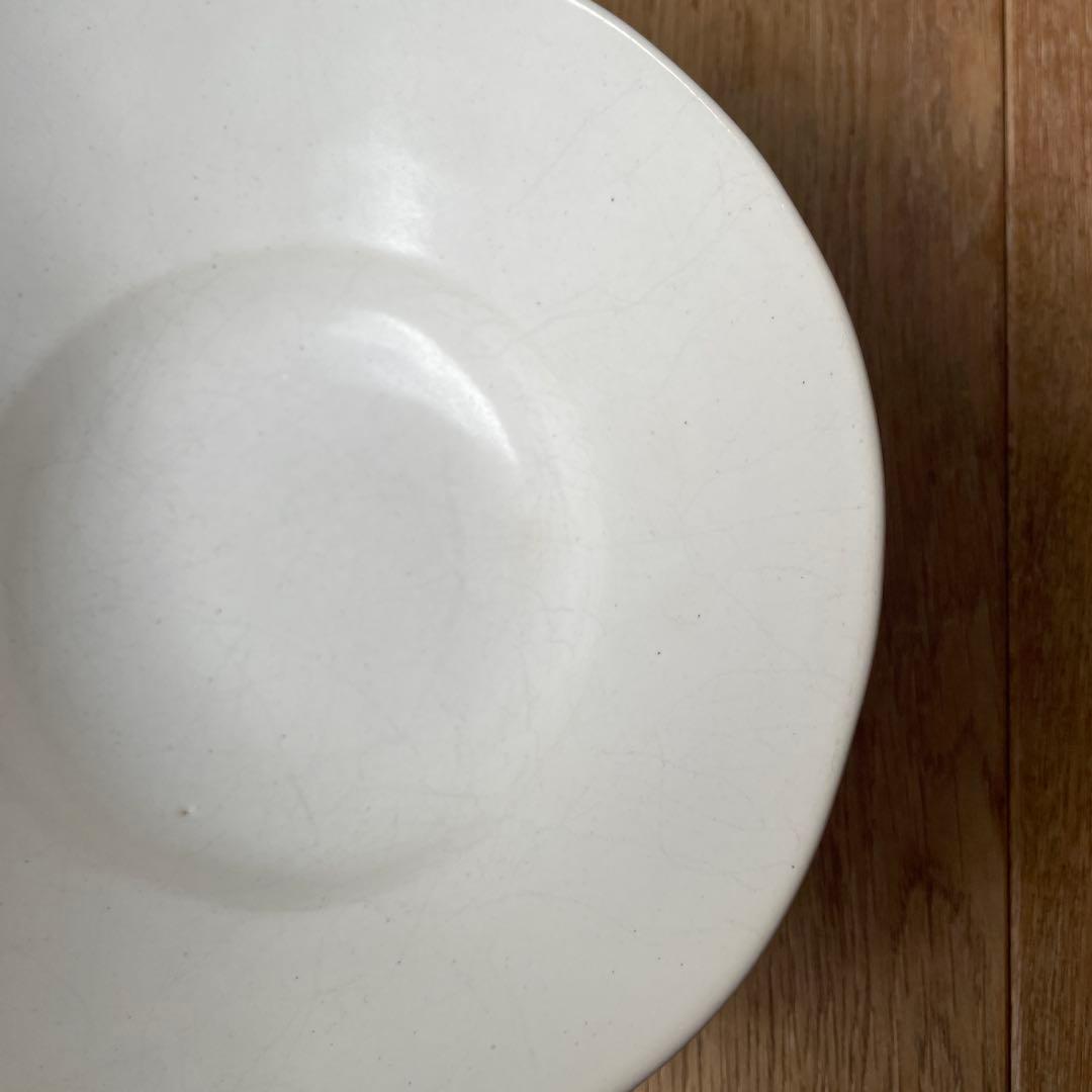 安藤雅信　リムボウル　イタリアボウル　白乳艶釉薬　2客