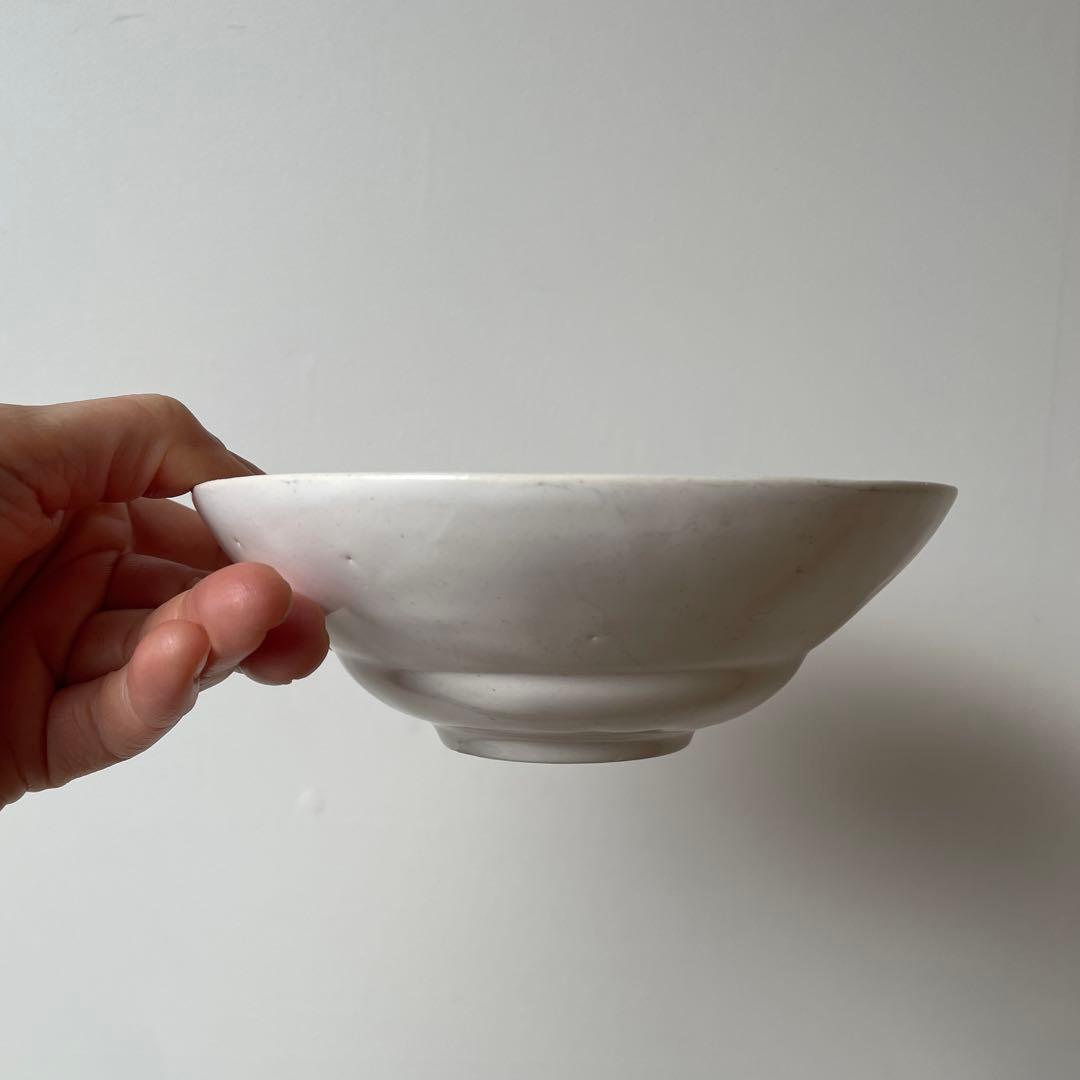 安藤雅信　リムボウル　イタリアボウル　白乳艶釉薬　2客