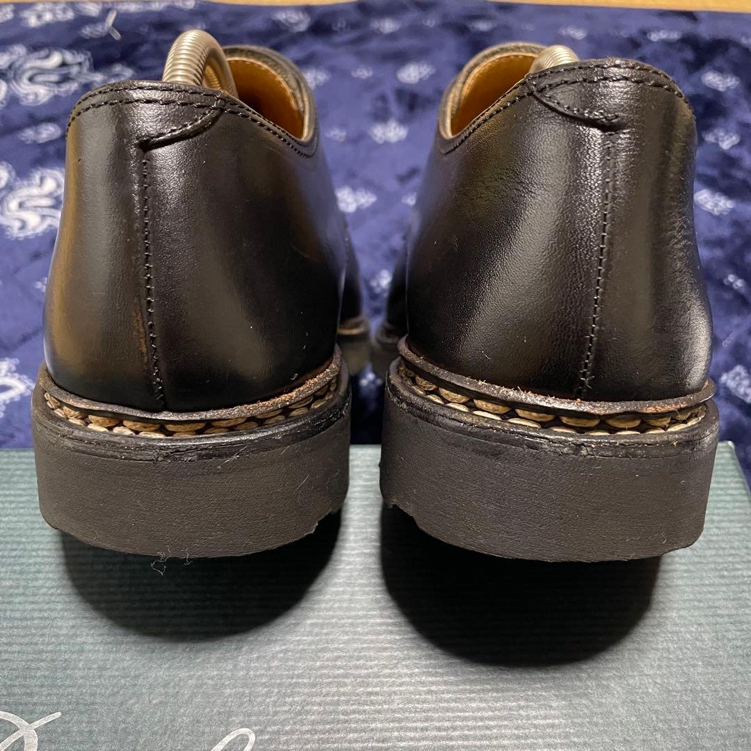 ブ*ジ様 Paraboot William 7 ブラック パラブーツ ウィリアム