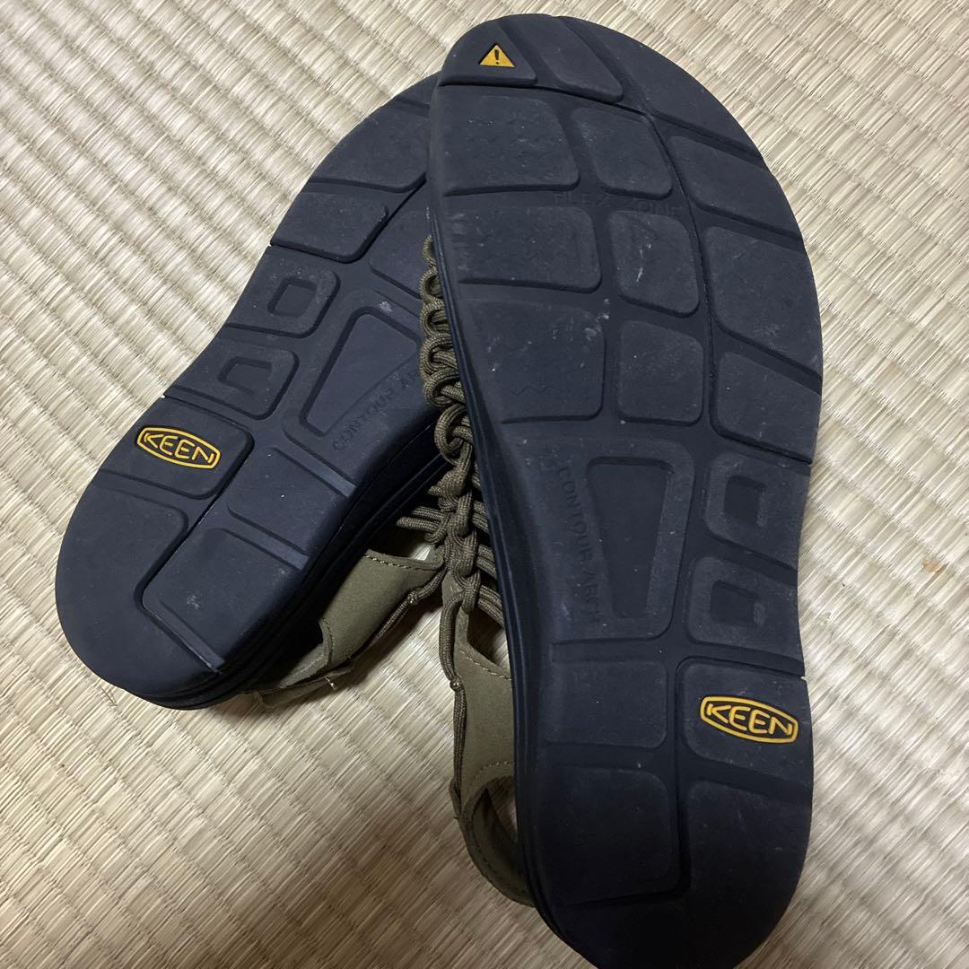 KEEN オリーブ色 スポーツサンダル