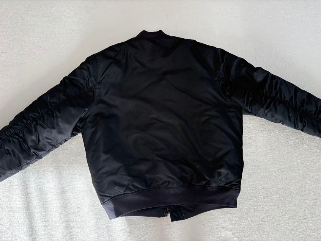 adidas MA-1ジャケット M ブラック/オレンジ