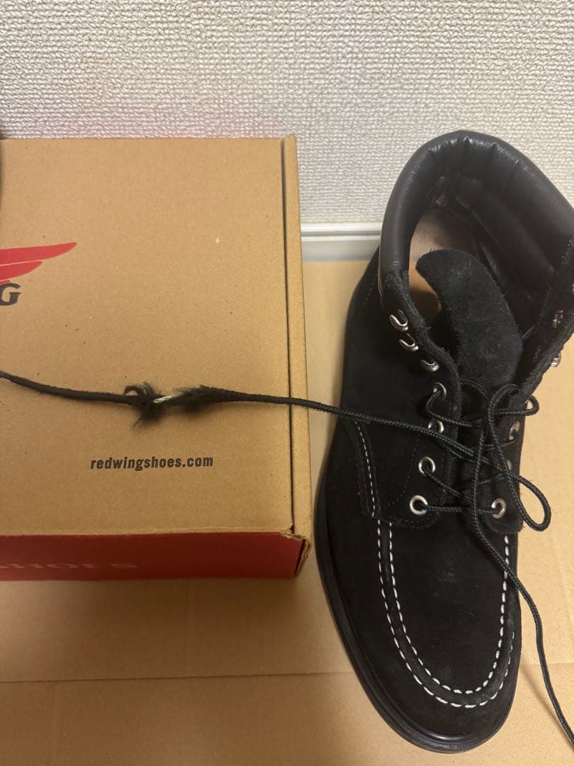 RED WING BEAMS レッドウィングビームス8805 黒スエード27.0