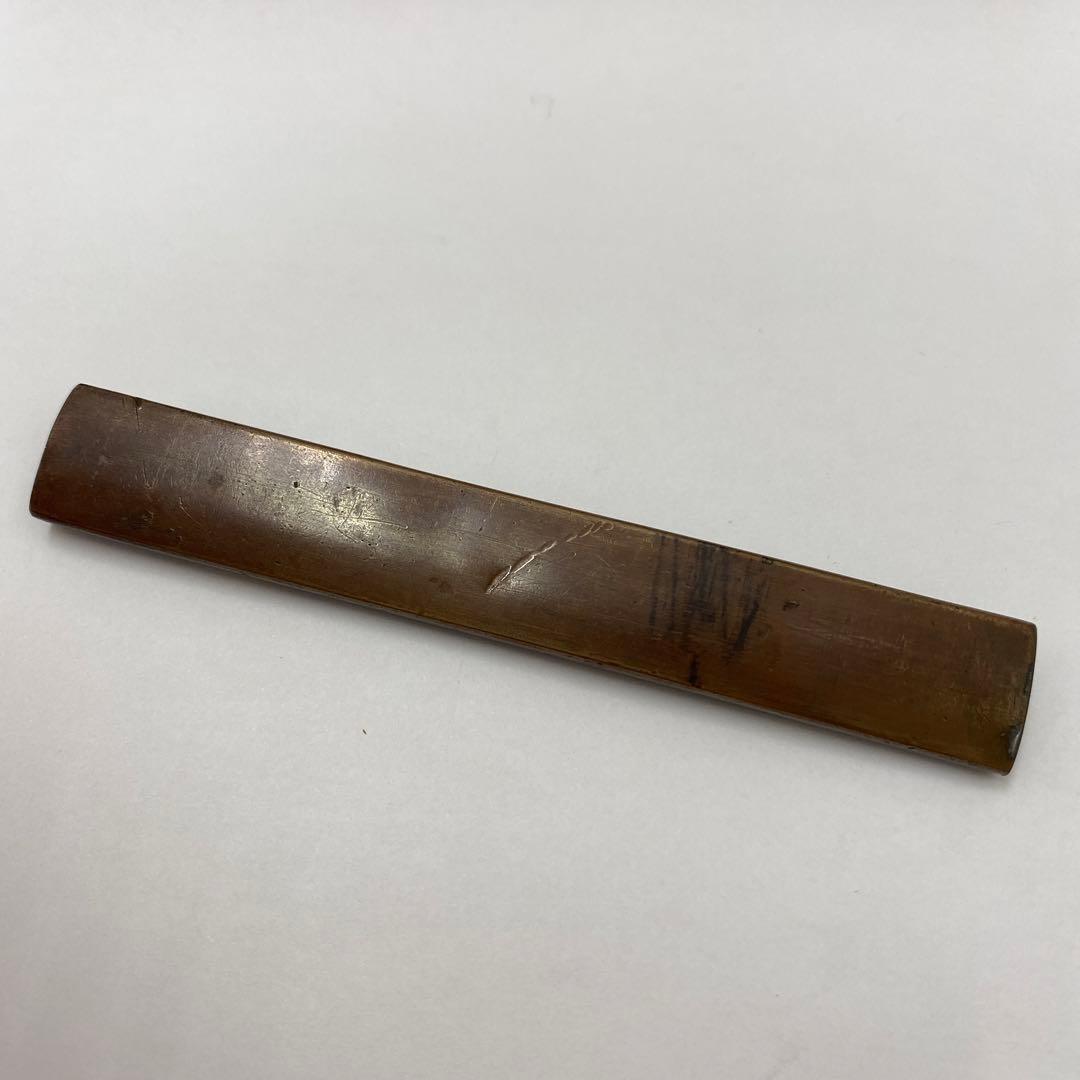 【骨董品】　刀装具　武具　小柄　龍・虎図小柄