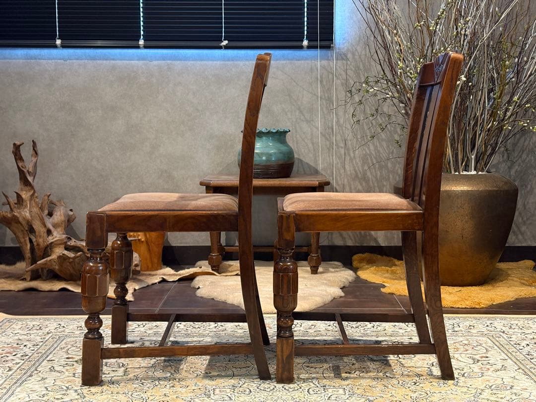 ロイズ・アンティークス ダイニングチェア リビングチェア アンティーク IRN