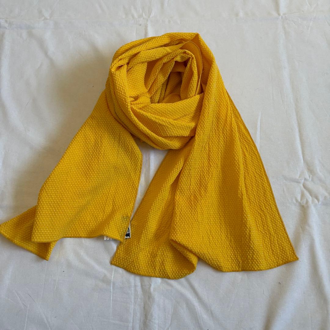 山本寛斎　Kansai Yamamoto アーカイブ　ストール　スカーフ 顔タグ