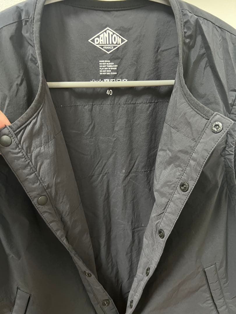DANTON グレー インサレーションベスト サイズ40