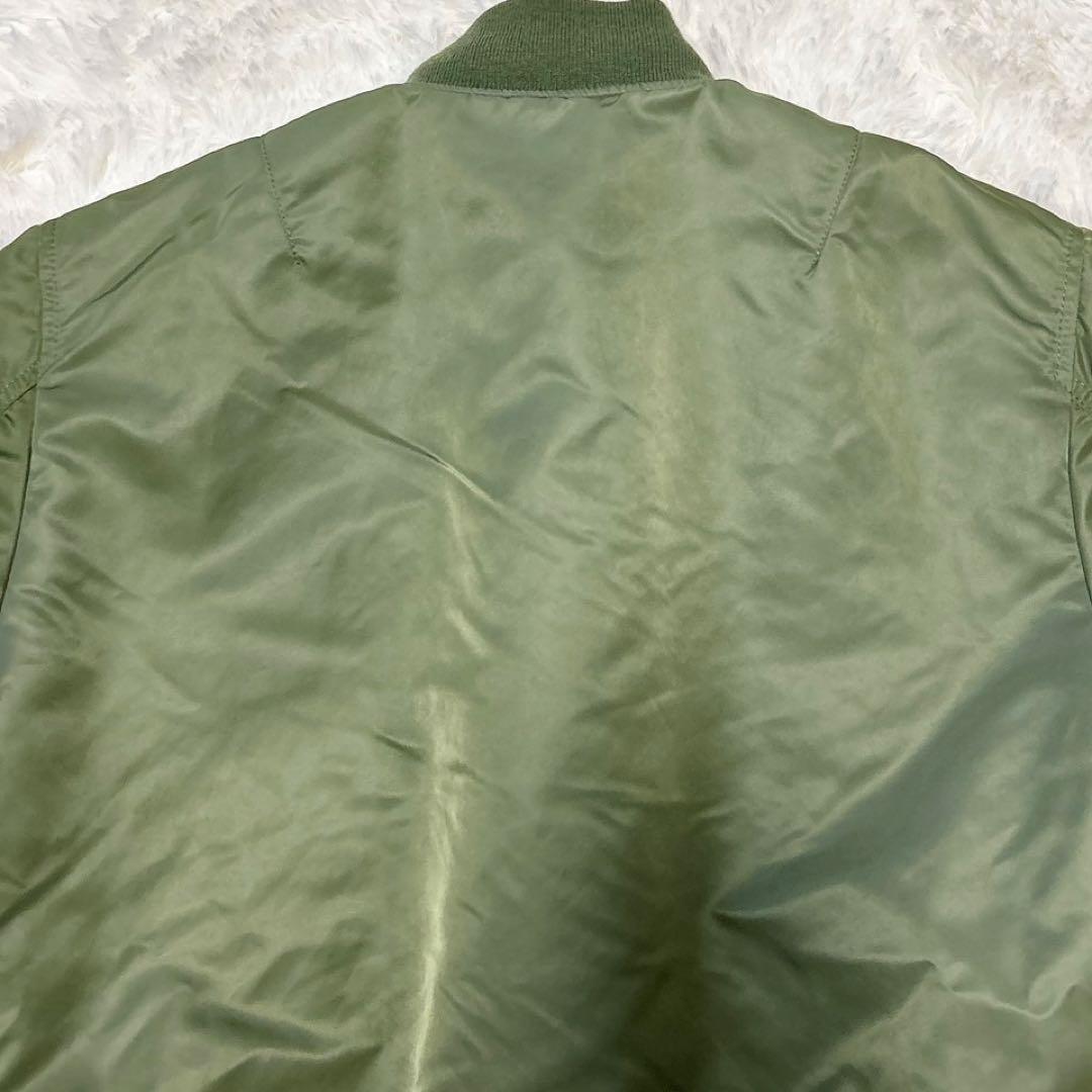 ✨美品✨ アルファインダストリーズ MA-1 フライトジャケット オリーブ