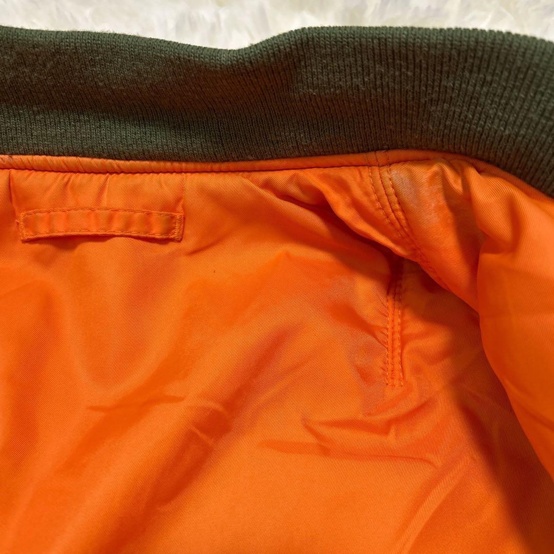 ✨美品✨ アルファインダストリーズ MA-1 フライトジャケット オリーブ