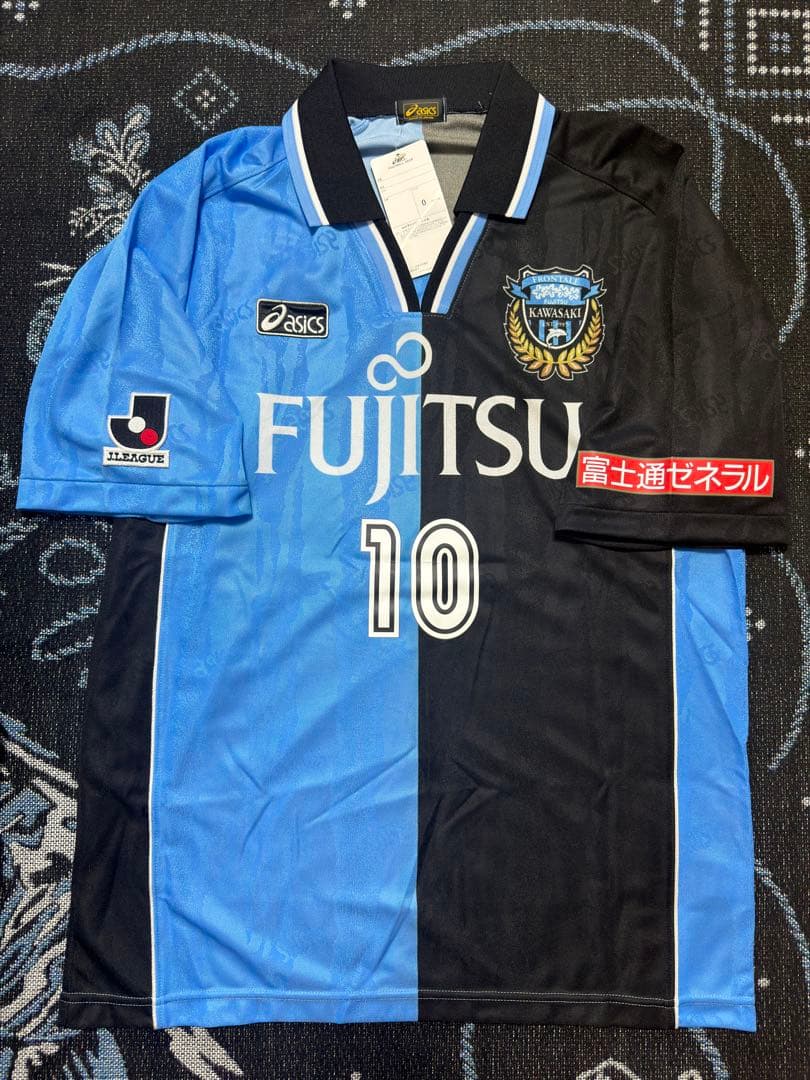 川崎フロンターレ 2001-2003 10番 ホームユニフォーム(タグ付き)