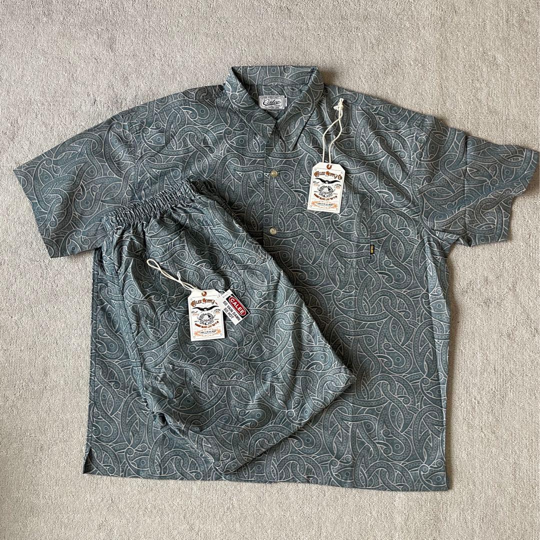 Calee キャリー セットアップ 22ss シャツ イージーパンツ 新品