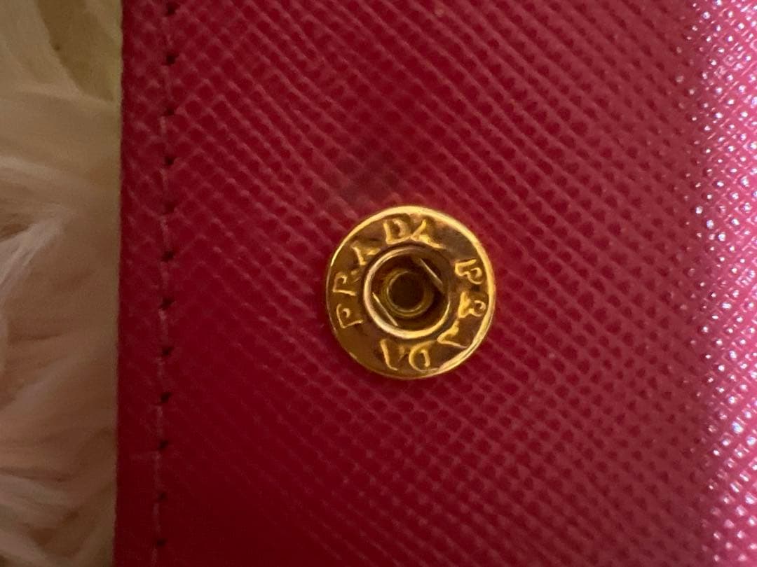 PRADA ピンク 長財布 224