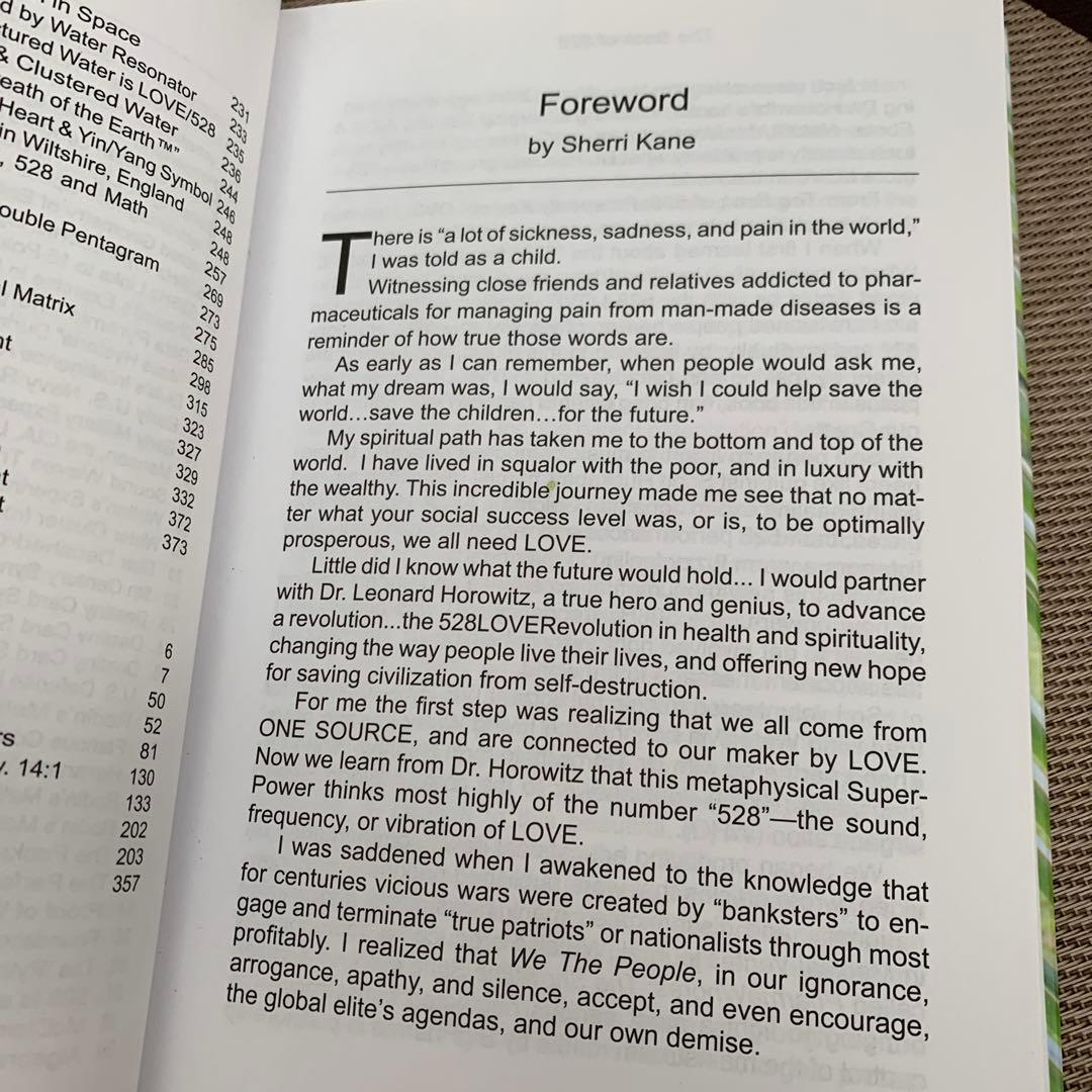 洋書 THE BOOK OF 528 Prosperity Key of LOVE