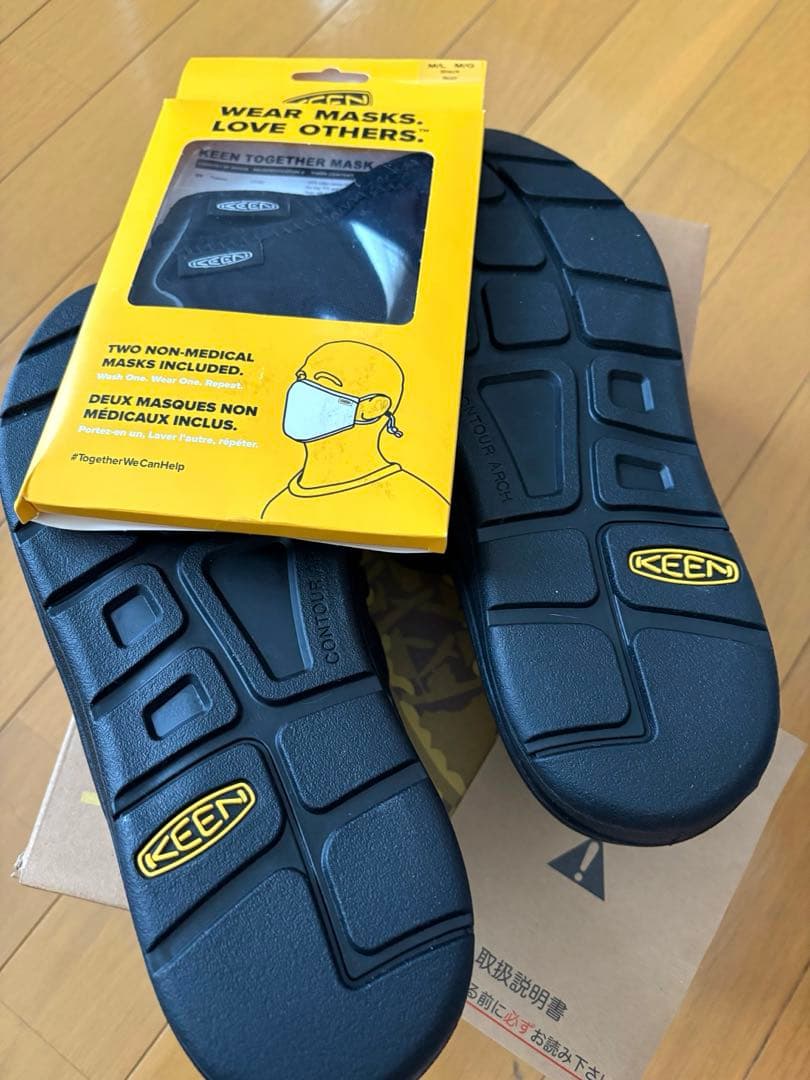 KEEN UNEEK II SLIDE MEN ブラック 11 サイズ29cm