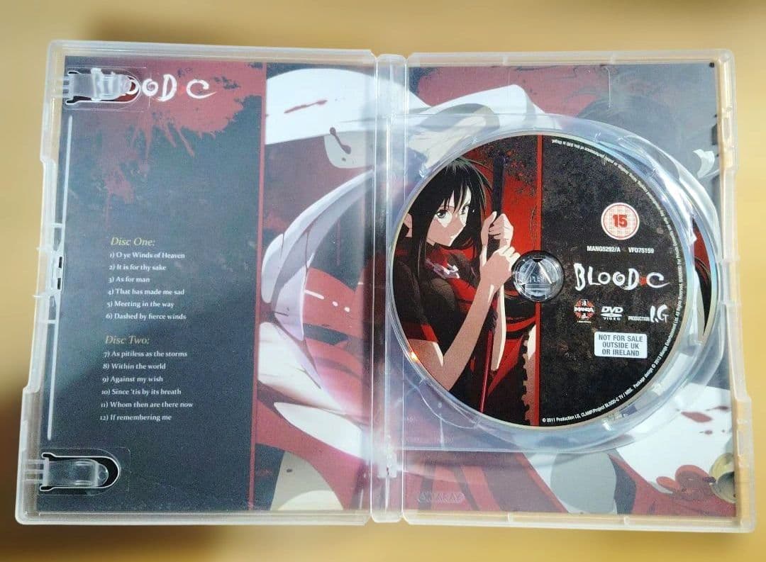 BLOOD-C　輸入盤DVD　CLAMP