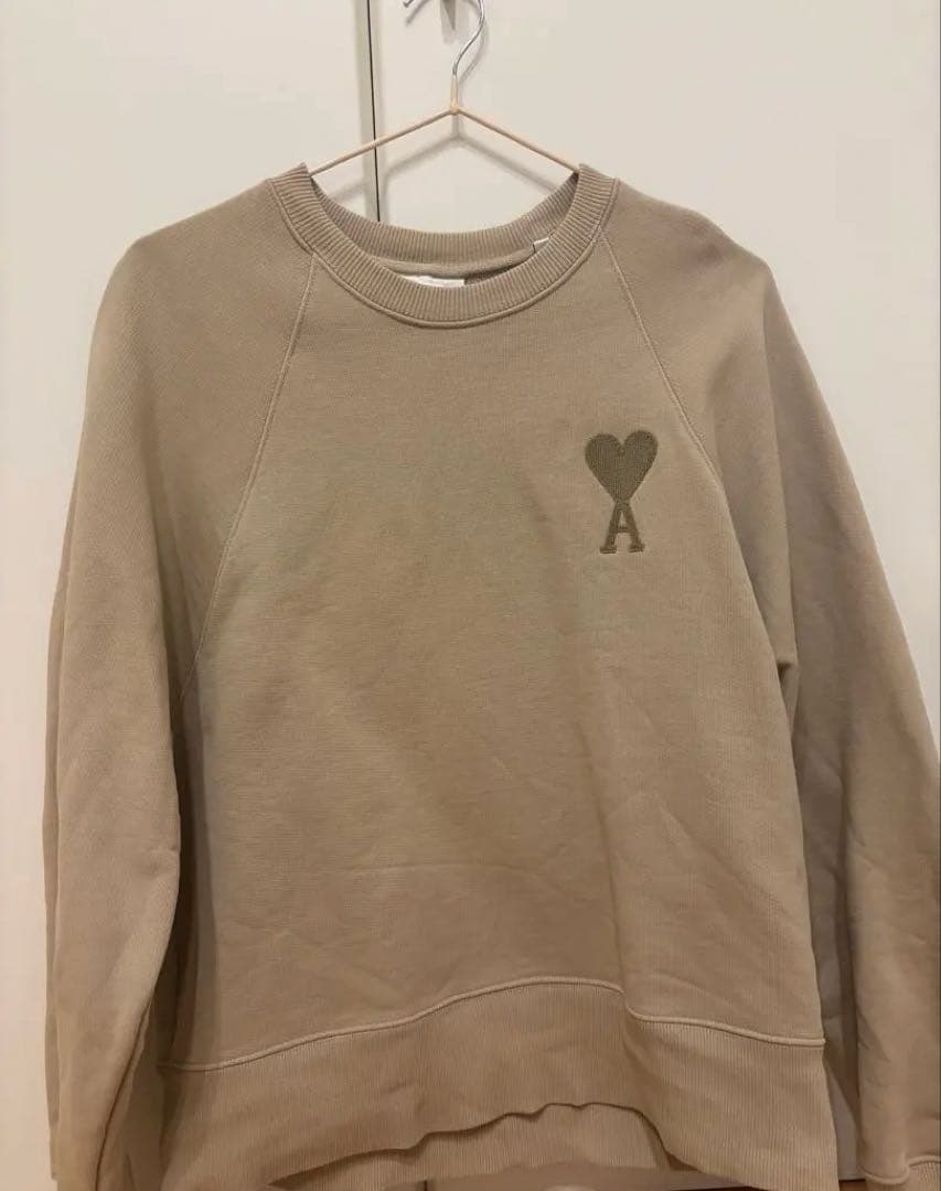 AMI PARIS アミパリス　スウェット　トレーナー　ベージュ