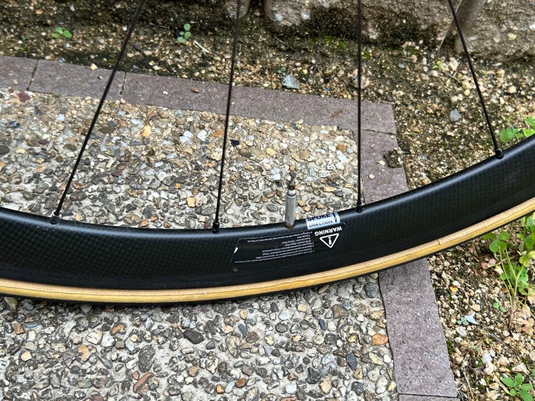 注意あり チューブラー カーボンホイール TNI 11速