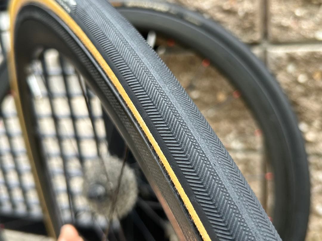 注意あり チューブラー カーボンホイール TNI 11速