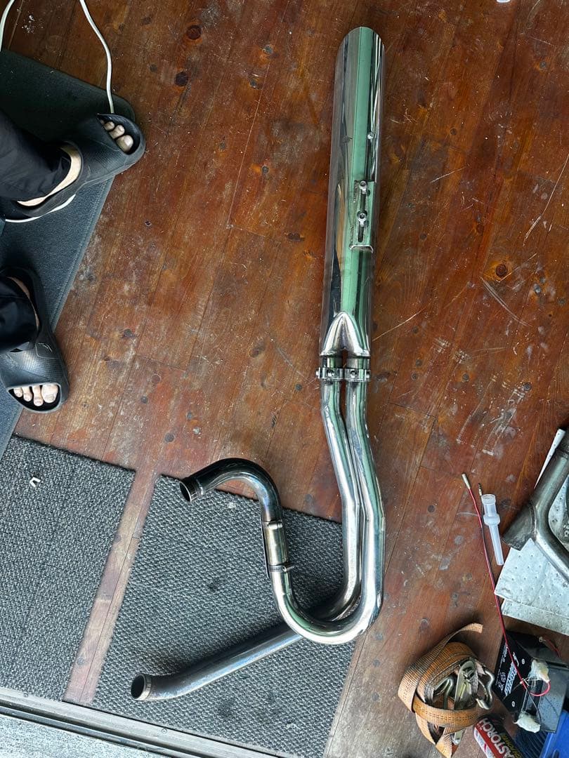 岸*康様 ハーレー FXD サンダンス ローライダーヘッダーズ